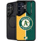 MLB Oakland Athletics Split Galaxy S24 FE Kickstand Case